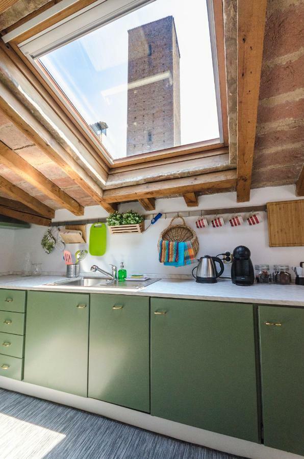 Altabella Panoramic Terrace Apartment Болоня Екстериор снимка